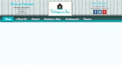 Desktop Screenshot of cottagebytheseaonline.com
